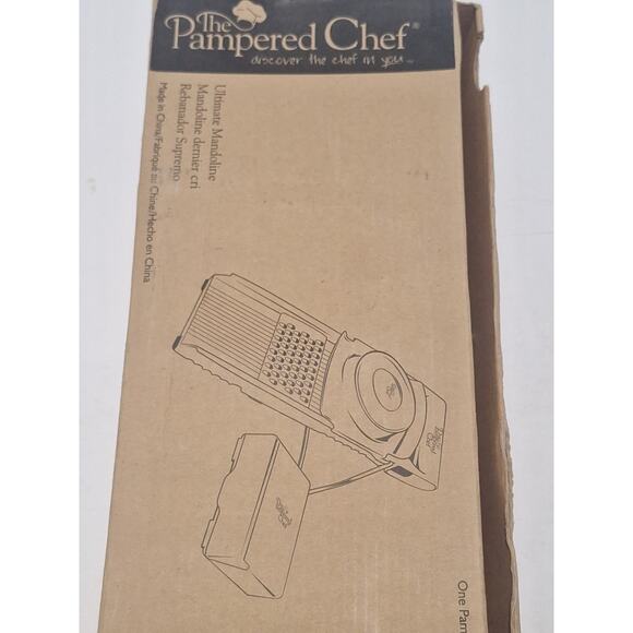 Pampered Chef Ultimate Mandoline Slicer Set New in Box #1087 - Picture 2 of 5